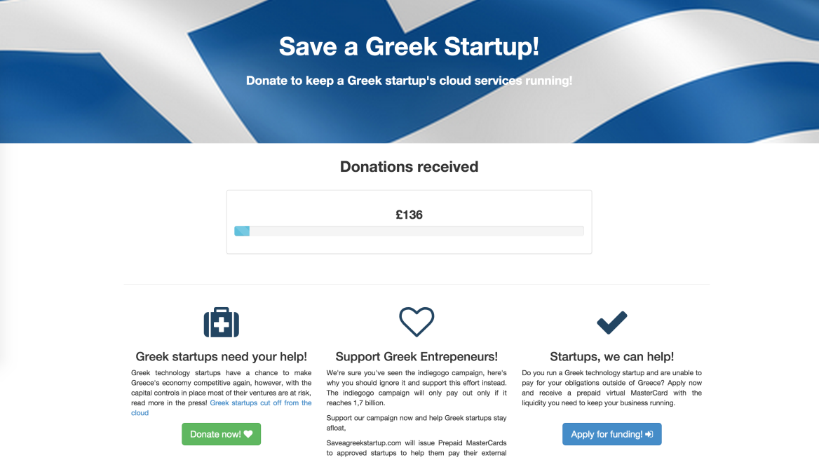 saveagreekstartup.com: “Χείρα βοηθείας” σε εταιρείες τεχνολογίας με έδρα την Ελλάδα